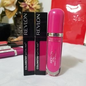 Revlon lot of makeup - lipstick, lipgloss